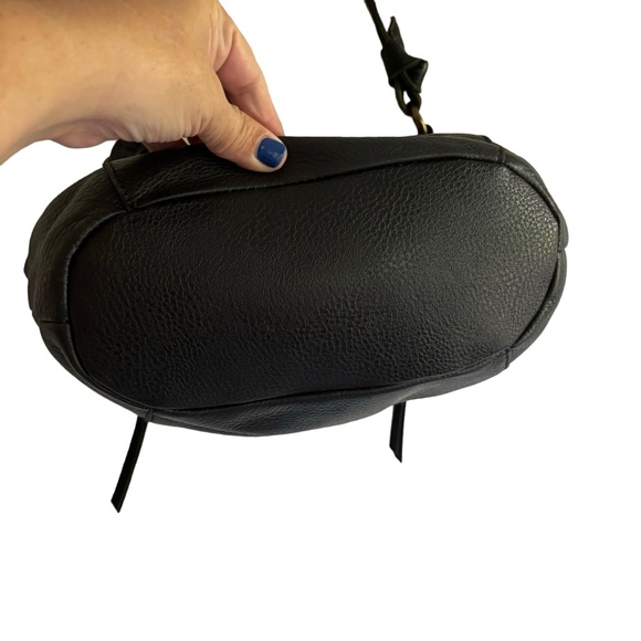 ELLIOTT LUCCA Black Leather Shoulder/Hobo Bag - Picture 9 of 14